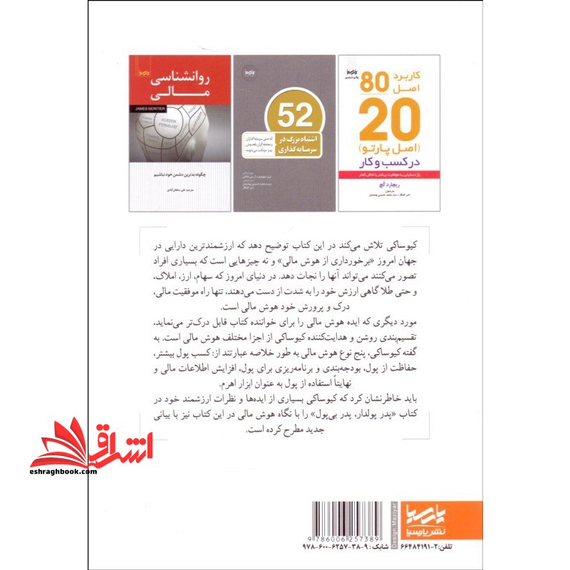 هوش مالی خود را افزایش دهید.درباره پول و سرمایه خود باهوش تر عمل کنید