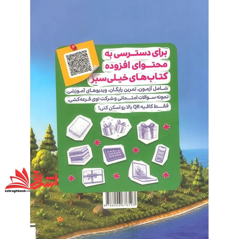 کتاب تست پرسش های چهارگزینه ای علوم ۷ ام هفتم تیزهوشان