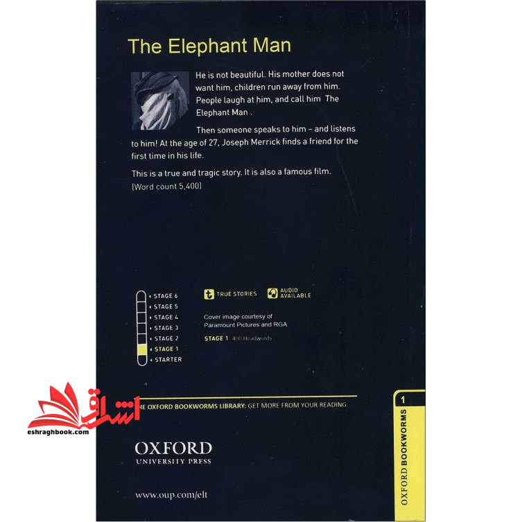 Oxford Bookworms ۱ The Elephant Man +CD