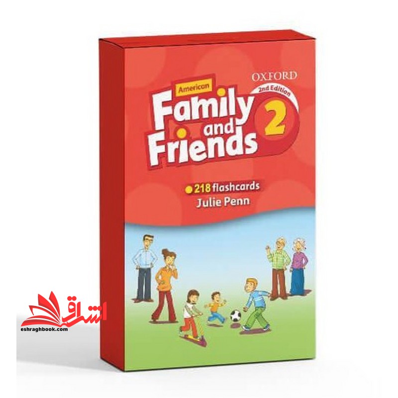 فلش کارت family and friends ۲ flashcards ۲nd edition