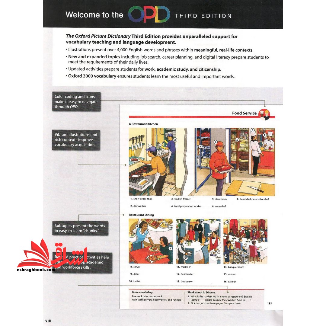 Oxford Picture Dictionary ۳rd+CD۰ ۲۵