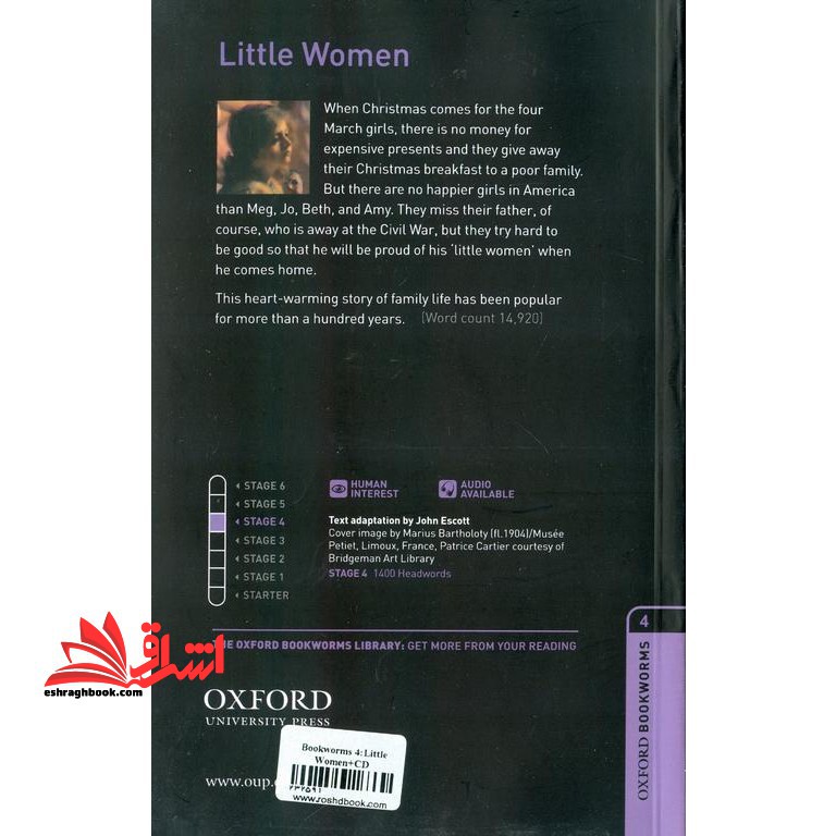 Oxford Bookworms (Stage ۴) Little Women With CD