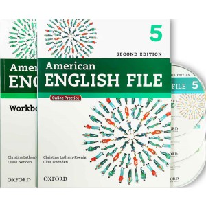 american english file ۵ + CD SB + WB EDI ۳
