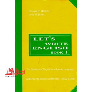 Lets Write English Book ۱