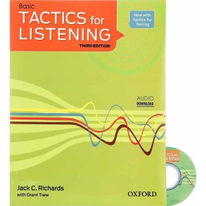 Basic Tactics For Listening Basic ۳rd (SB+Worksheets+CD) تکتیکس فور لسینینگ