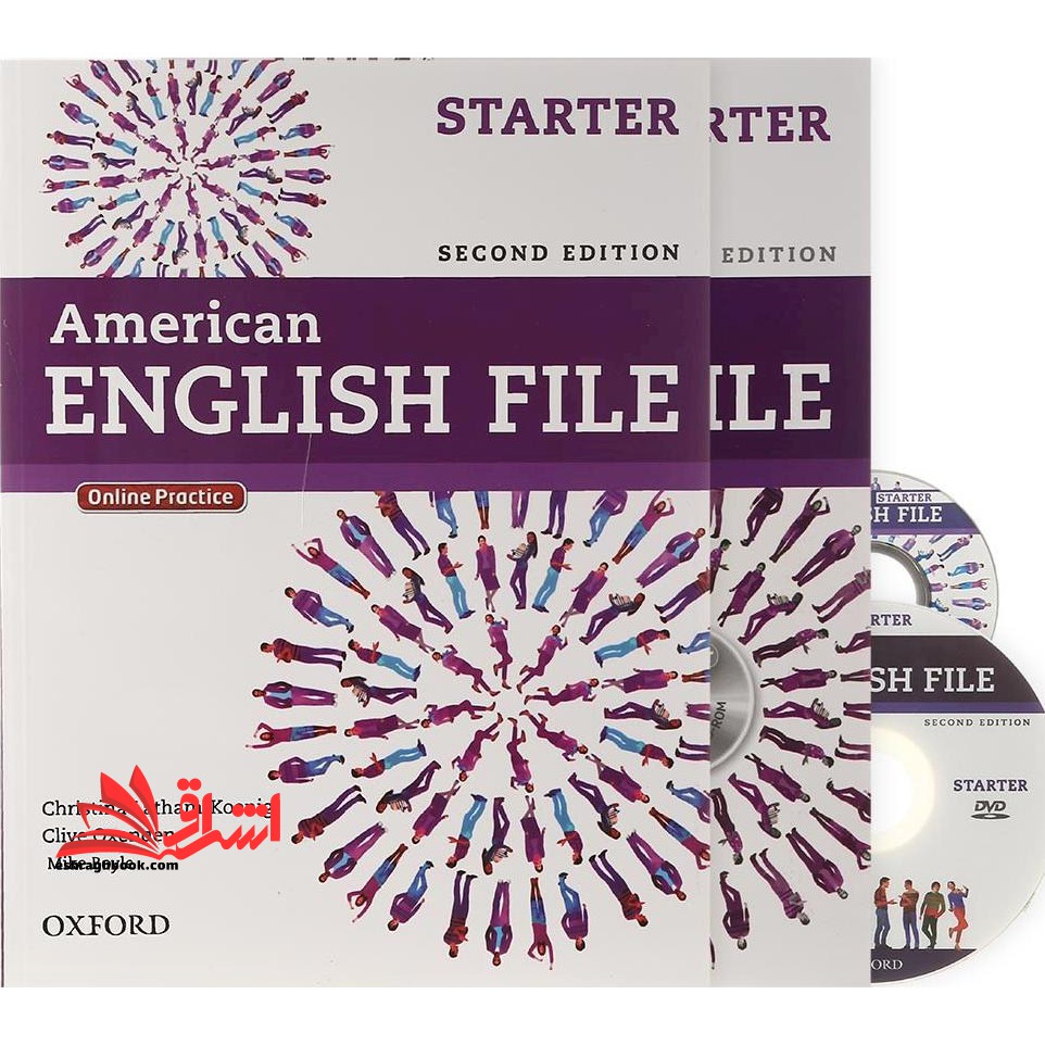 american english file starter st+wb second edition