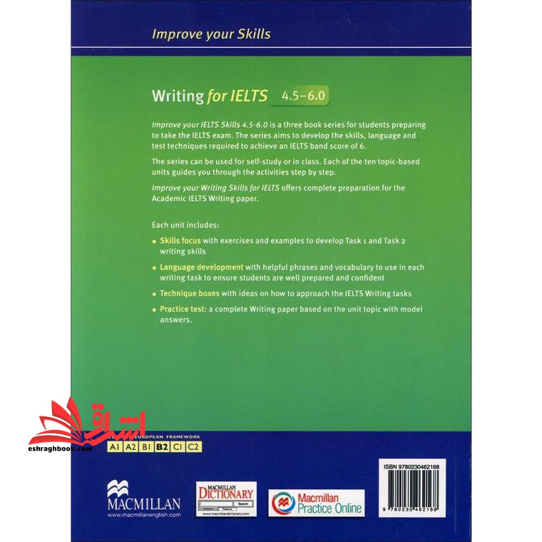improve your skills writing for ielts with answer key ۴.۵-۶.۰