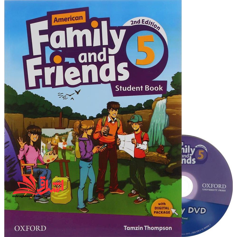 american family and friends ۵ student book+wb