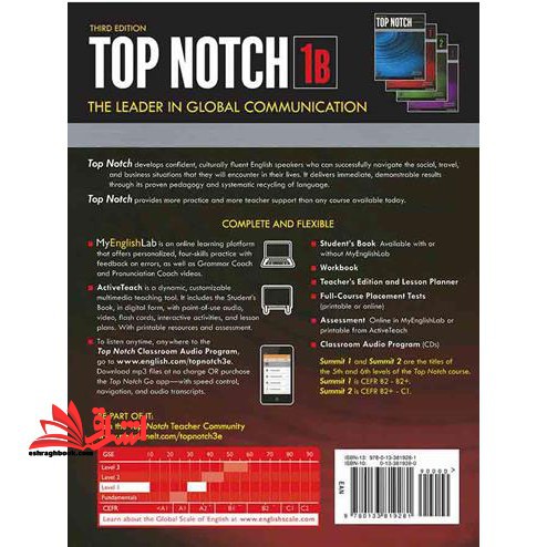 Top Notch ۱B with workbook third edition