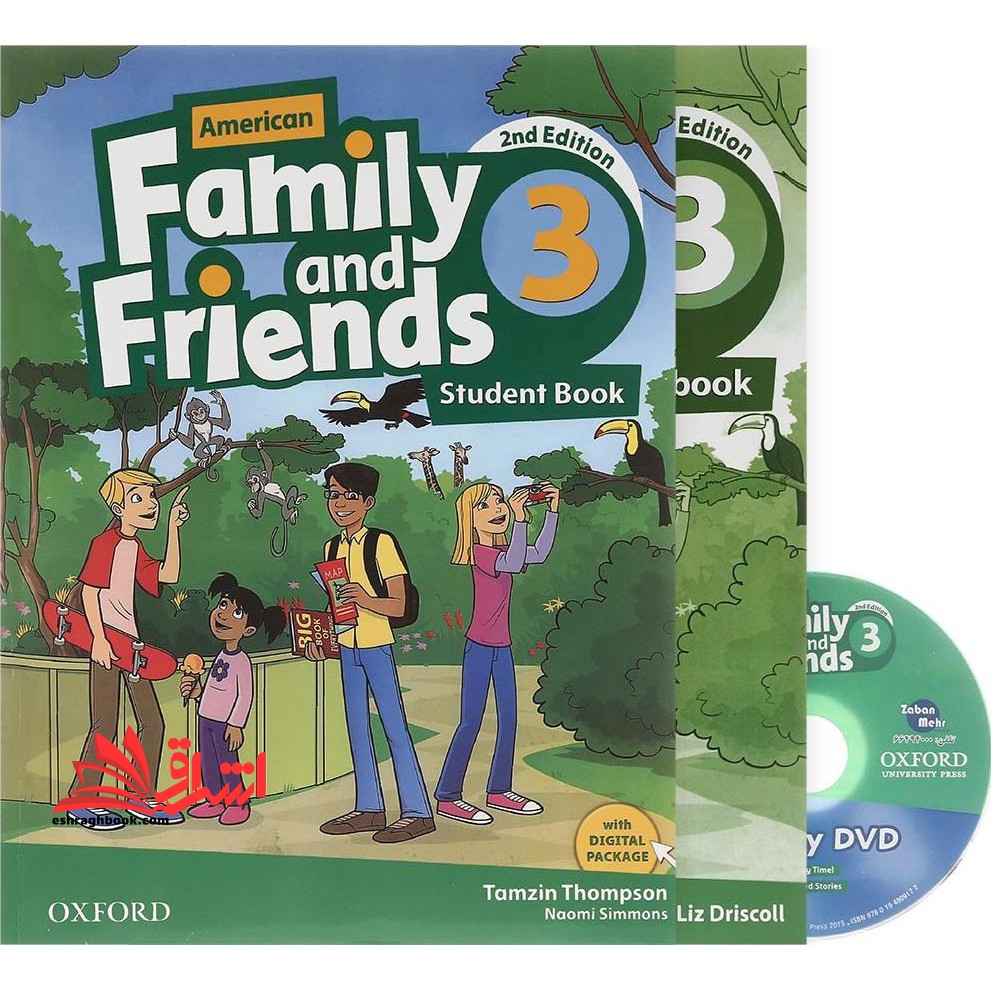 American Family and Friends ۳ SB+WB+CD+DVD ویرایش دوم ۲nd