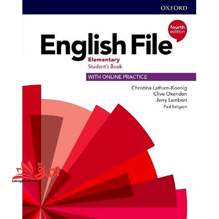 English file elementary ۴th edition+WB
