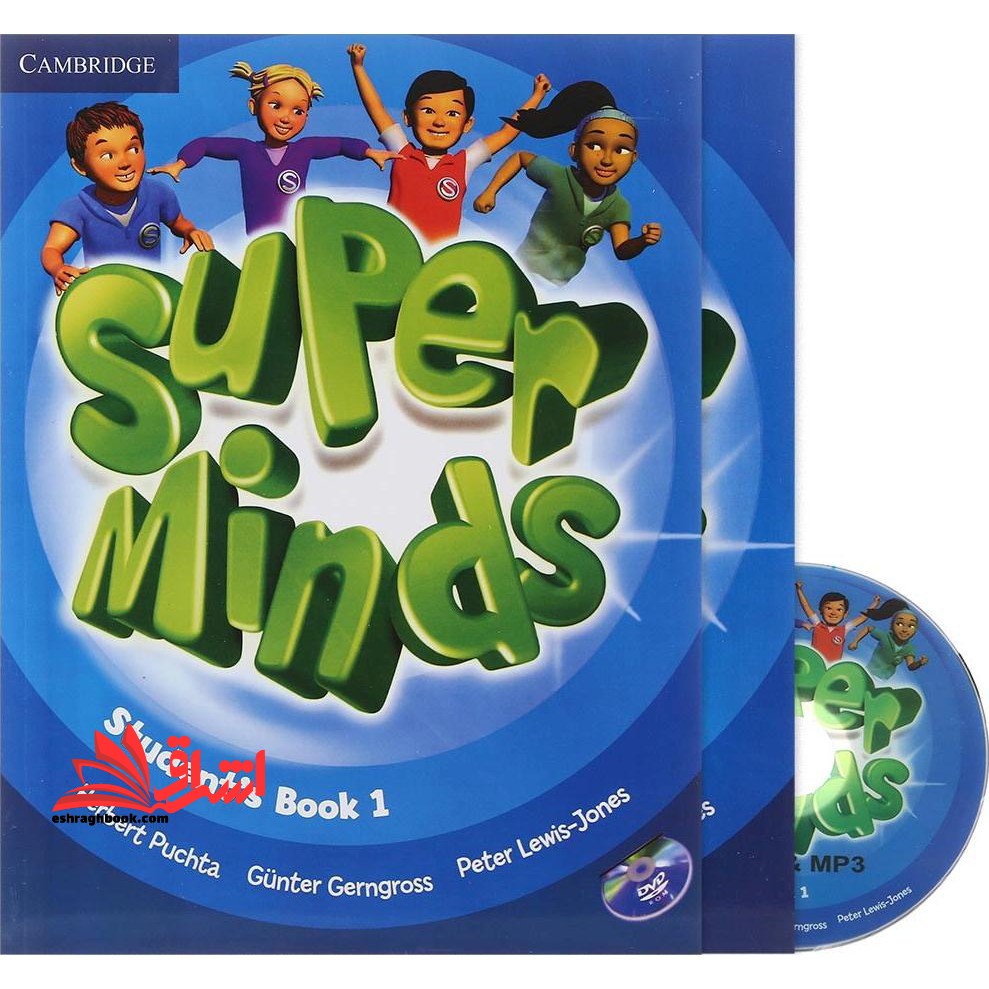 Super Minds ۱ SB+WB+CD+DVD