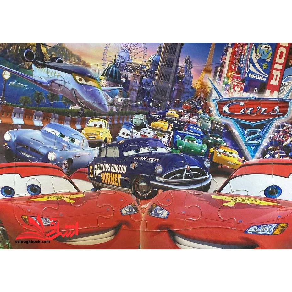 پازل ۲۴ تیکه ماشین های مسابقه