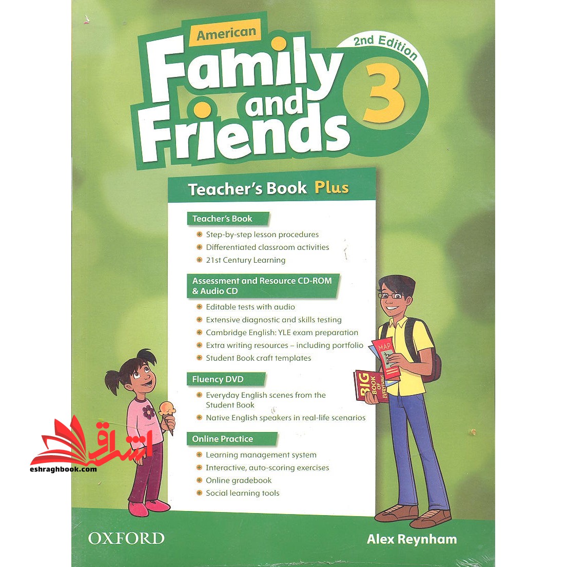 American Family and Friends ۳ Teachers book+CD ۲nd