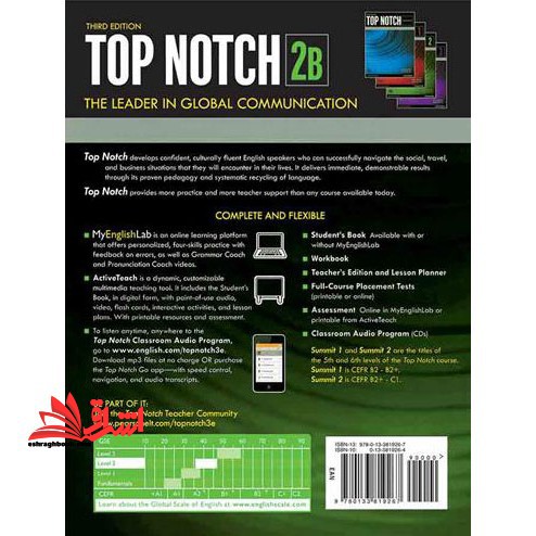 top notch ۲b third edition with workbook