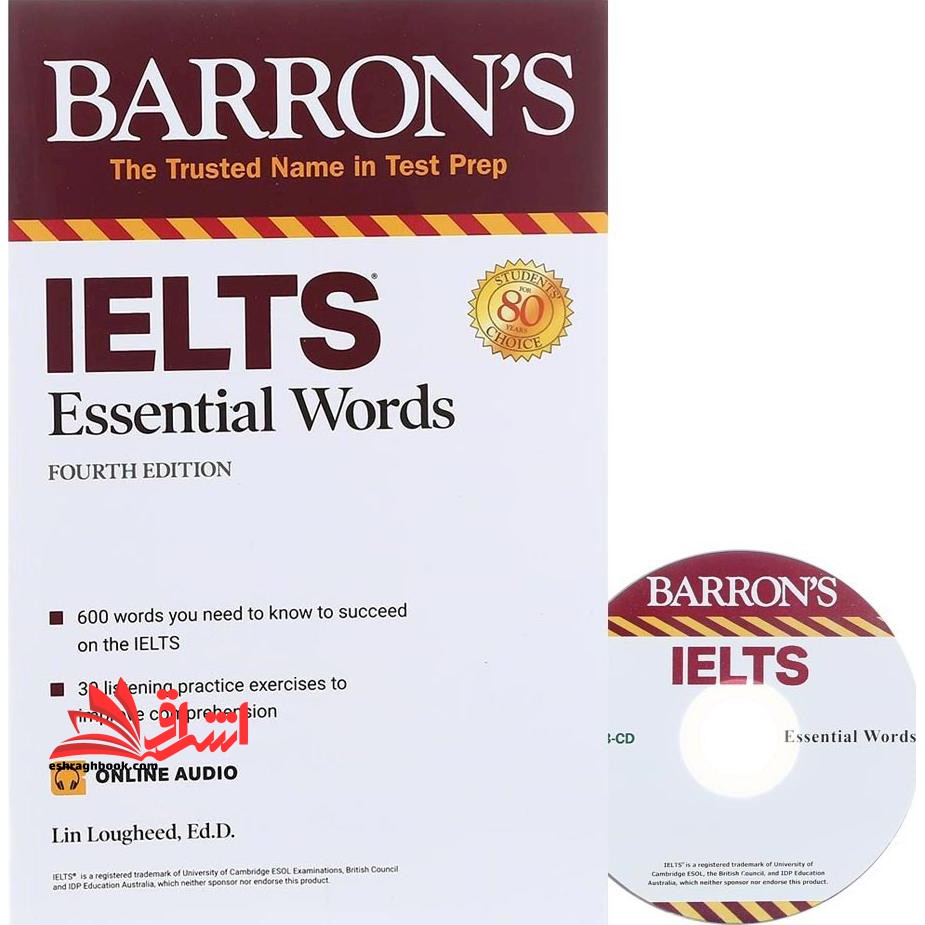 Barrons Essential IELTS Essential Words ۴th +CD
