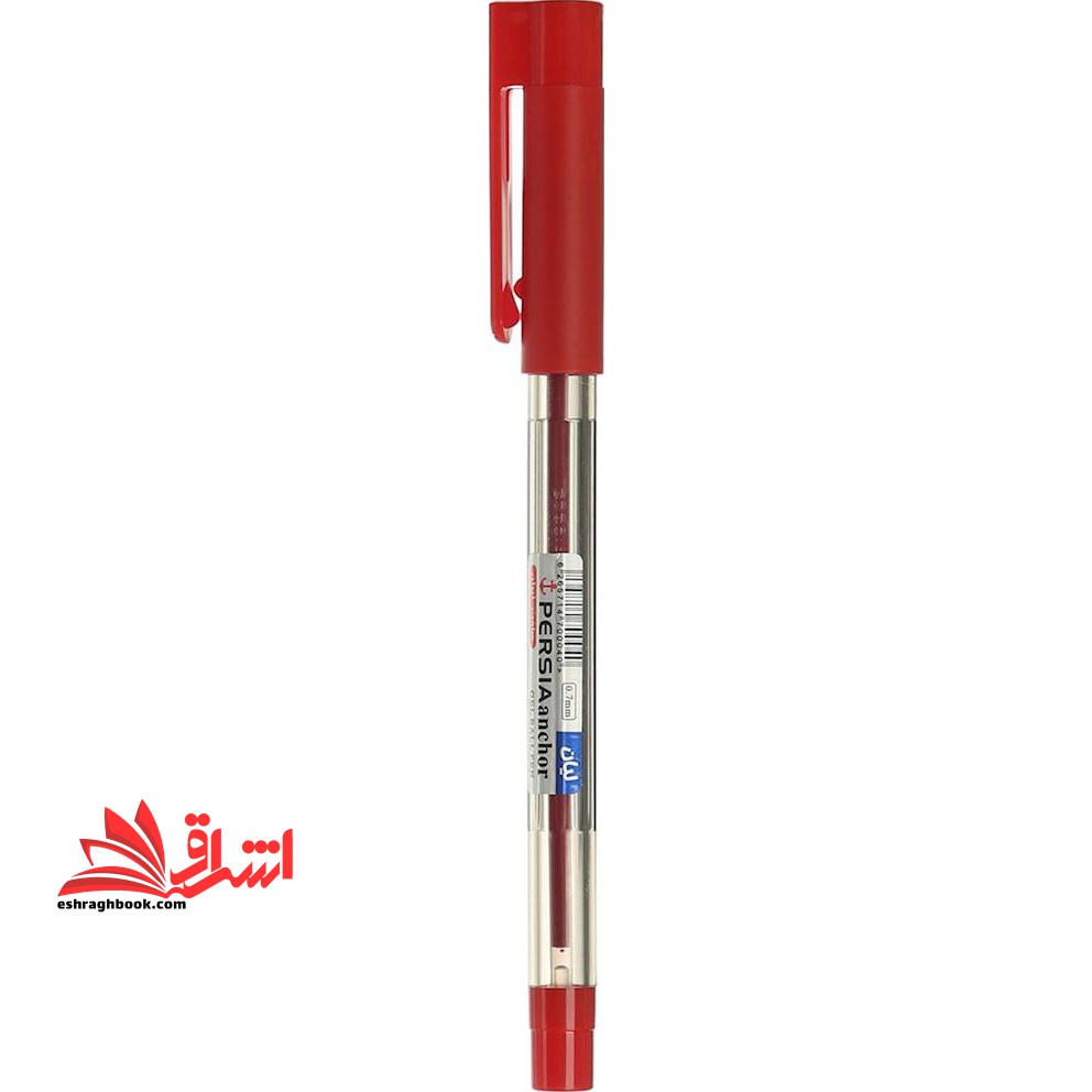 خودکار پرشیا (نوک پهن - قرمز)