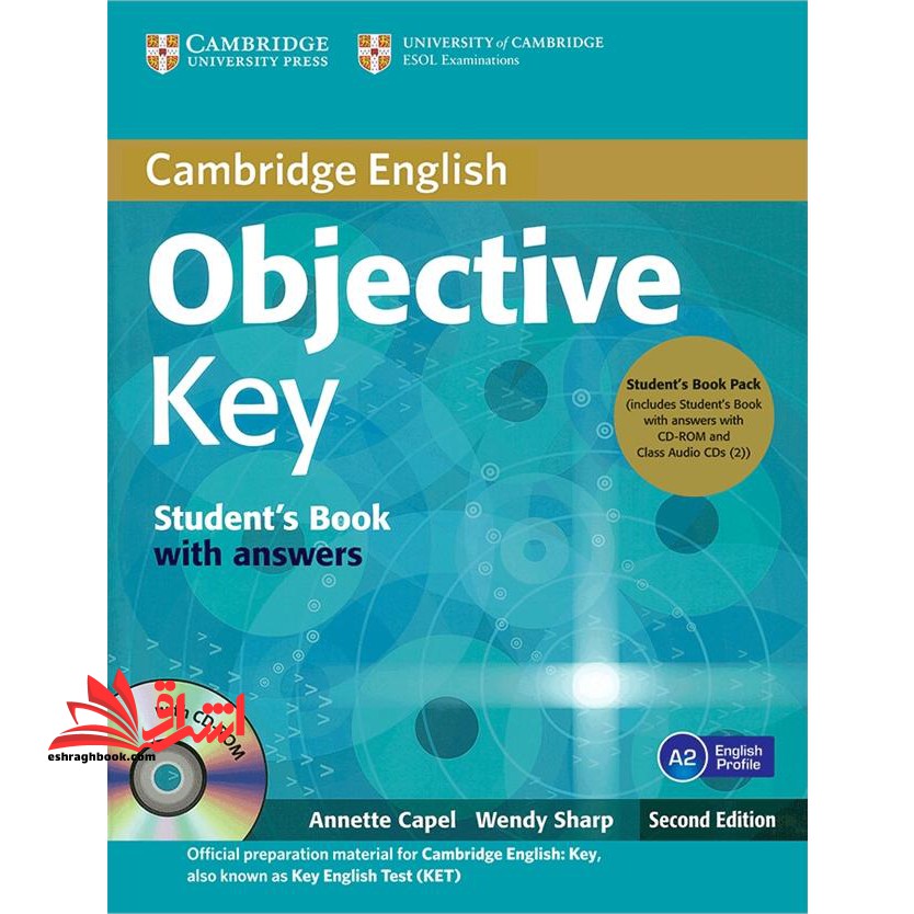 Cambridge English objective key a۲ student book with answers+workbook second edition