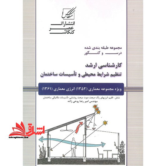 مجموعه طبقه بندی شده درس و کنکور تنظیم شرایط محیطی و تاسیسات ساختمان کارشناسی ارشد