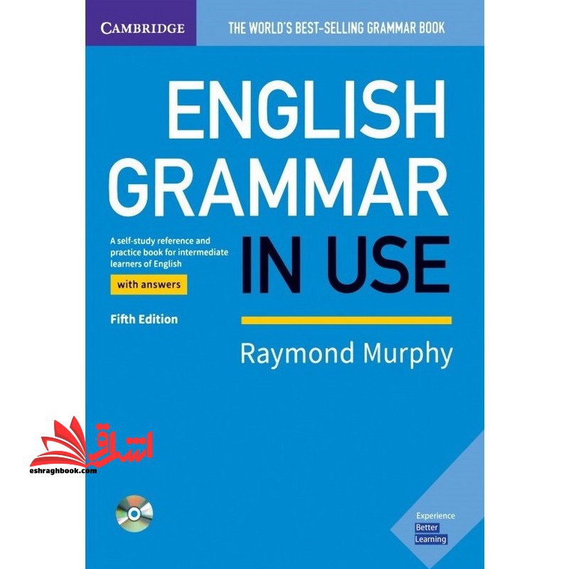 English Grammar in Use fifth edition + CD for intermediate learners of english with answers