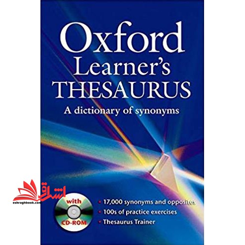 oxford learners thesaurus a dictionary of synonyms+CD