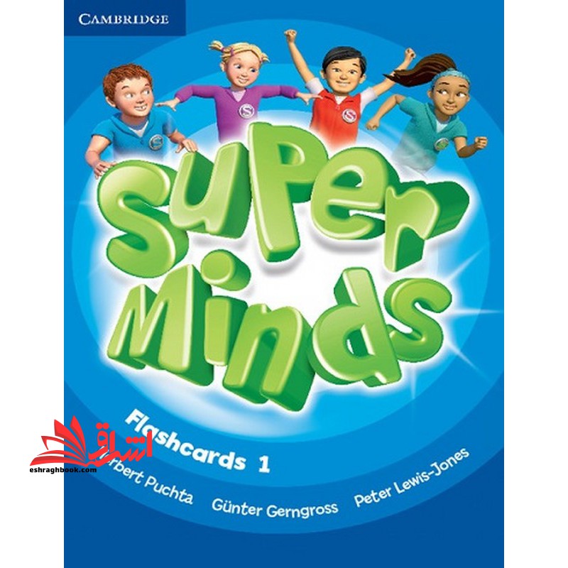 فلش کارت flashcard super minds ۱