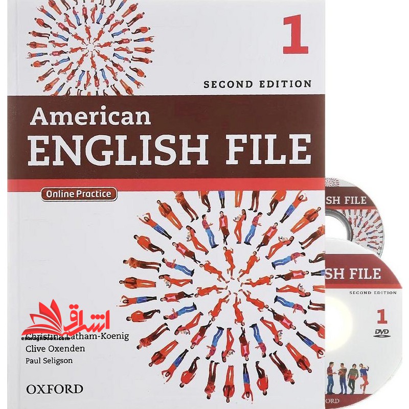 american english file ۱ student book+wb second edition