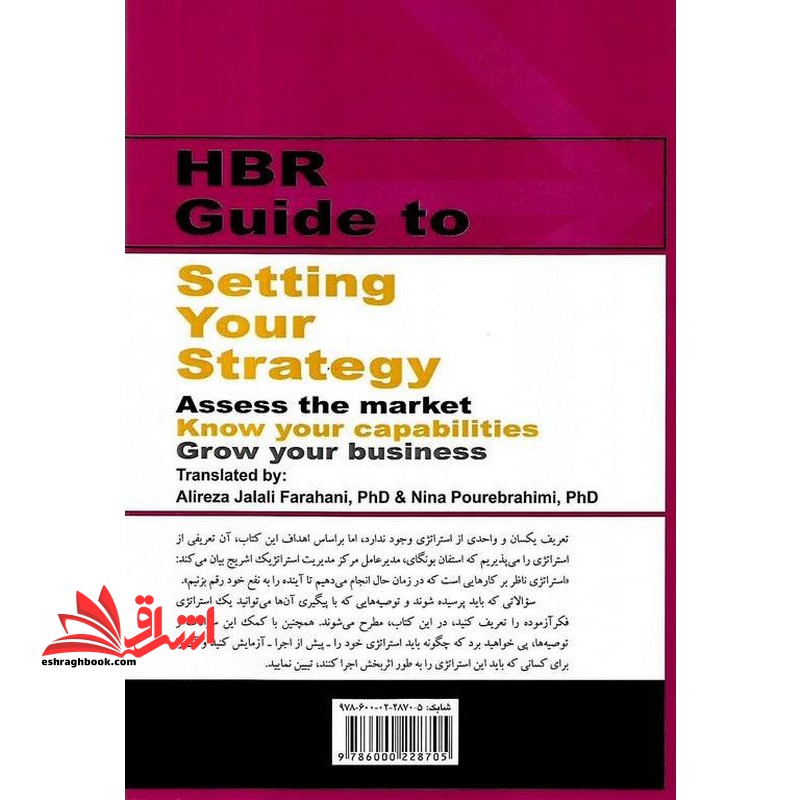 راهنمای مجله کسب کار هاروارد برای تدوین استراتژی ارزیابی بازار شناخت قابلیت ها رشد کسب و کار۲۵۳۳