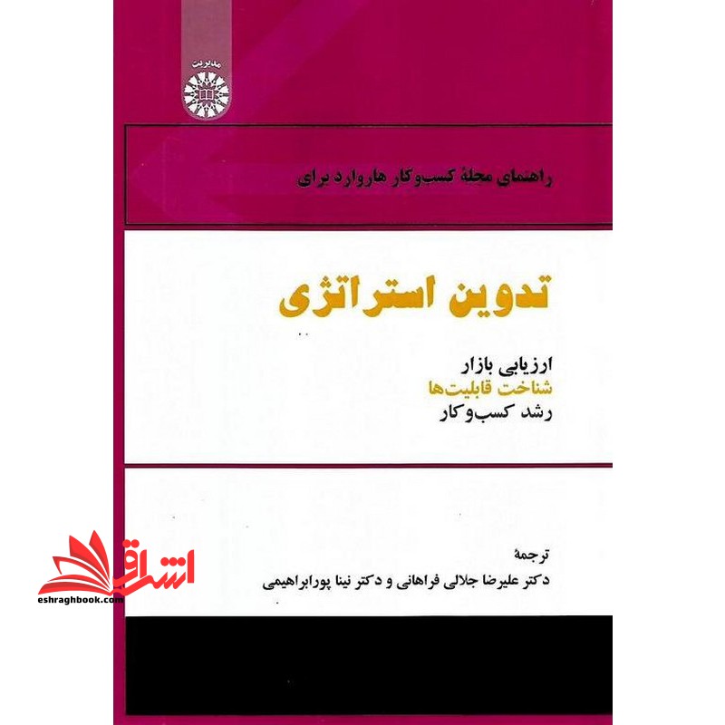 راهنمای مجله کسب کار هاروارد برای تدوین استراتژی ارزیابی بازار شناخت قابلیت ها رشد کسب و کار۲۵۳۳