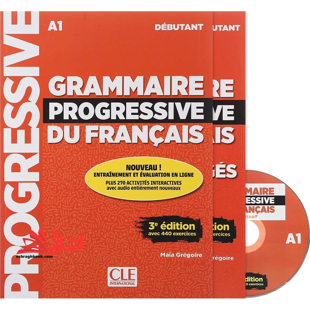 Grammaire Progressive Du Francais A۱ (Debutant ۳rd)