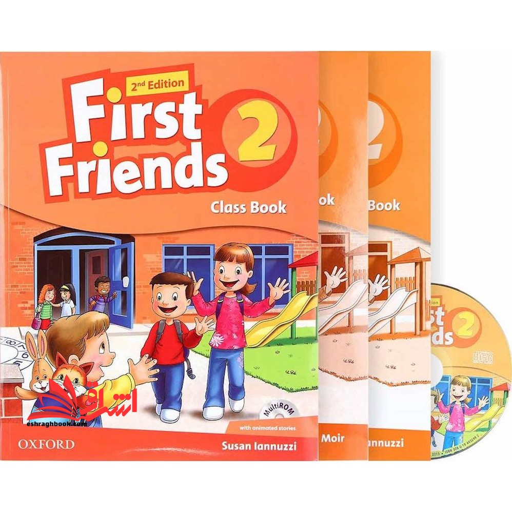 british First Friends ۲ (sb+wb)  (۲nd) +cd نارنجی رنگ