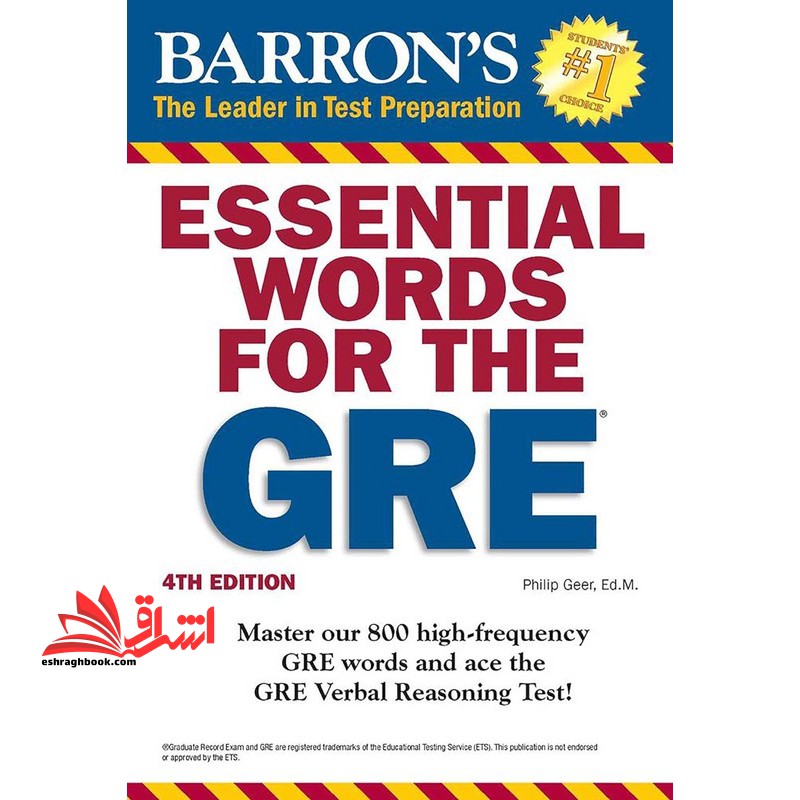 Barrons essential words for the gre ۴th Edition+CD