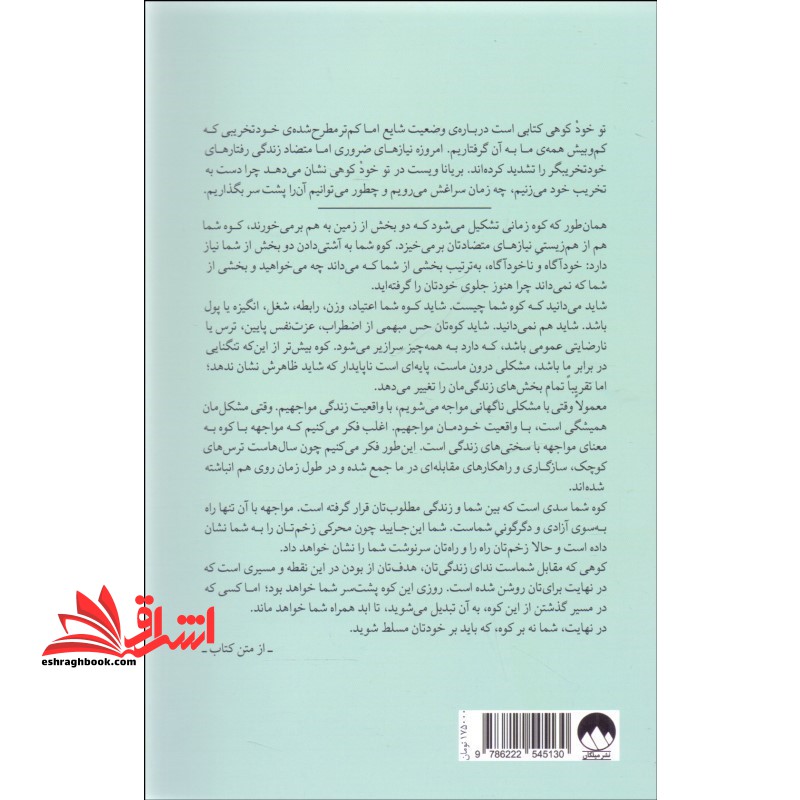 تو خود کوهی از خود تخریبی تا تسلط بر خود