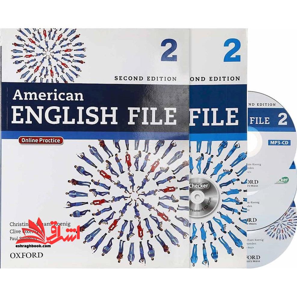 American English File ۲ SB+WB+CD second edition ویرایش دوم