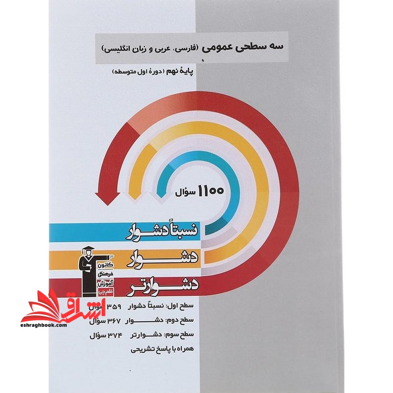 سه سطحی عمومی (فارسی ، عربی و زبان انگلیسی) پایه نهم