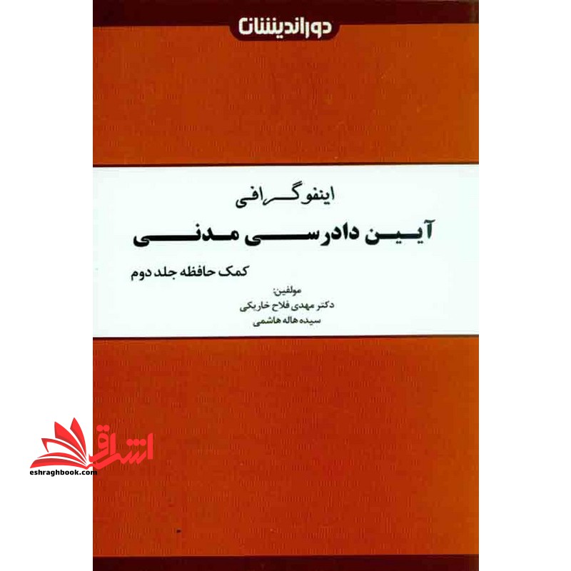 اینفوگرافی آیین دادرسی مدنی کمک حافظه جلد دوم