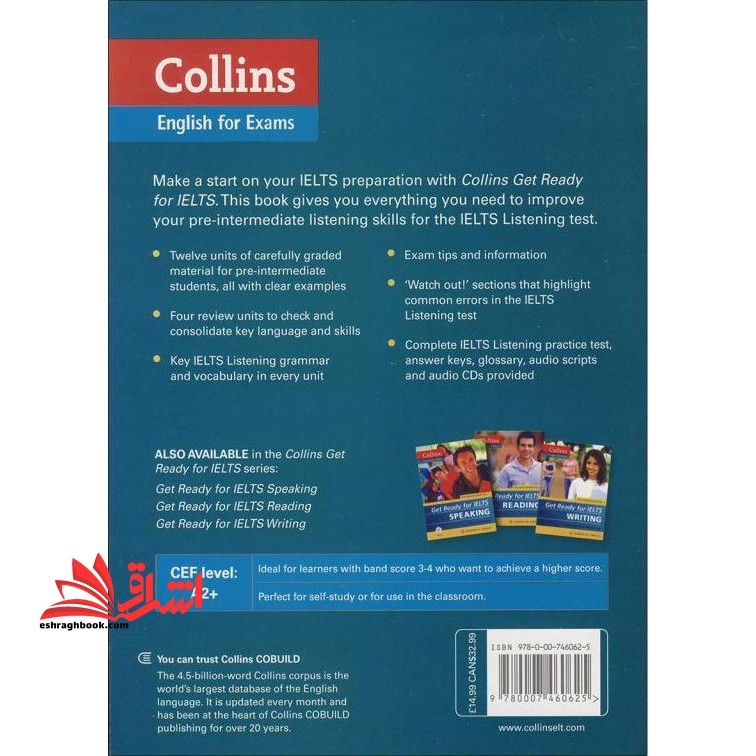 Get Ready for IELTS Listening Pre-Intermediate a۲+