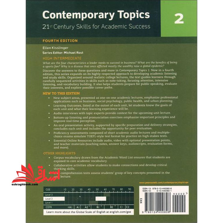 Contemporary Topics ۲ - ۴th