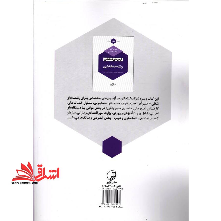 تشریح کامل سوالات تخصصی آزمون های استخدامی رشته حسابداری ویژه رشته های حسابداری، حسابرسی، مدیریت و اقتصاد