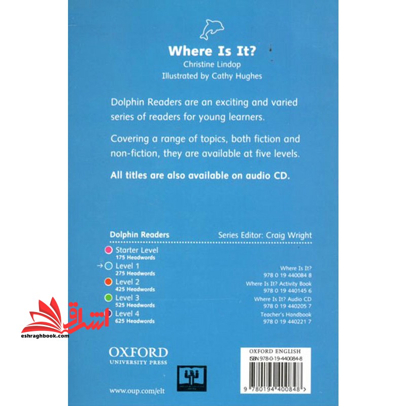 Dolphin Readers (Stage ۱ level one) where is it ?