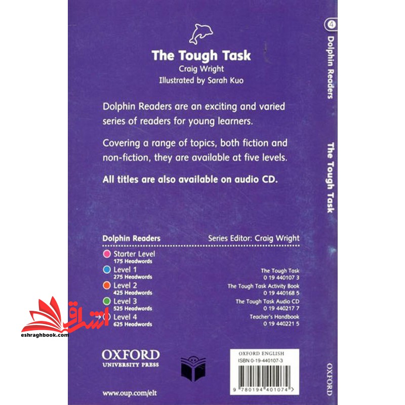 Dolphin Readers (Stage ۴ level four) the tough task