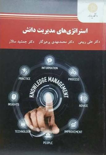 کتاب استراتژی های مدیریت دانش * نام درس دانشگاه پیام نور : مدیریت در سازمان های دانش محور