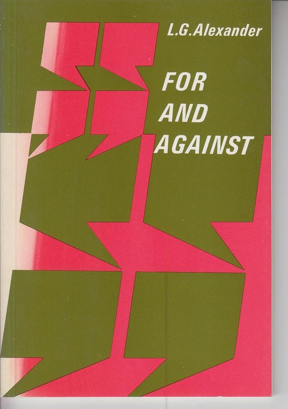 کتاب FOR AND AGAINST