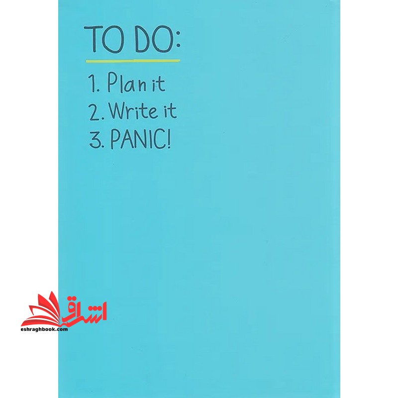 تقویم سر رسید پلنر to do ۱۴۰۵ آبی پاستیلی Plan it write it Panic!