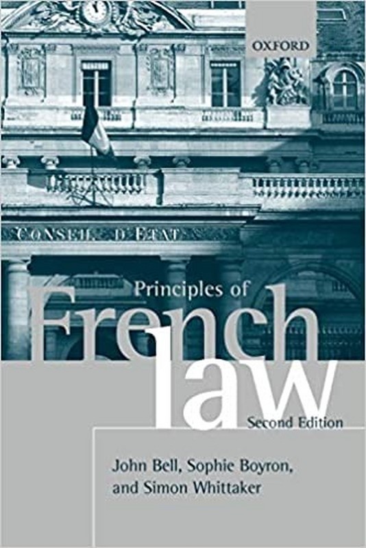 کتاب principles of french law گزیده متون حقوقی ۱۰ اصول حقوق فرانسه