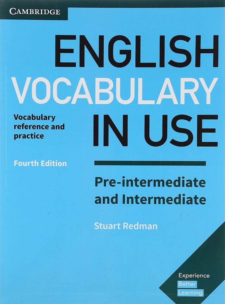 کتاب english vocabulary in use Pre intermediate and intermediate ۴ edition