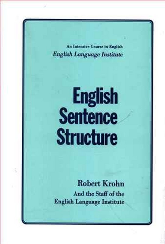 کتاب English sentence structure