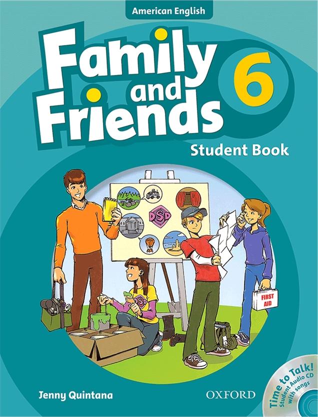 کتاب American Family and Friends ۶ - SB+WB
