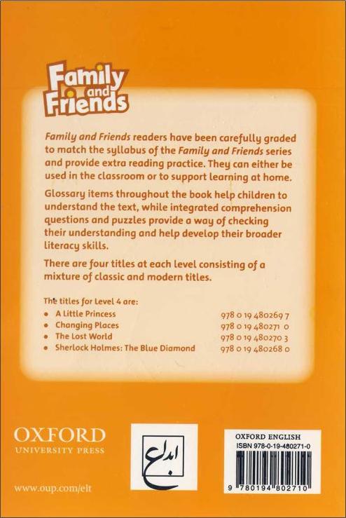 کتاب Family and Friends Readers ۴: Changing Places