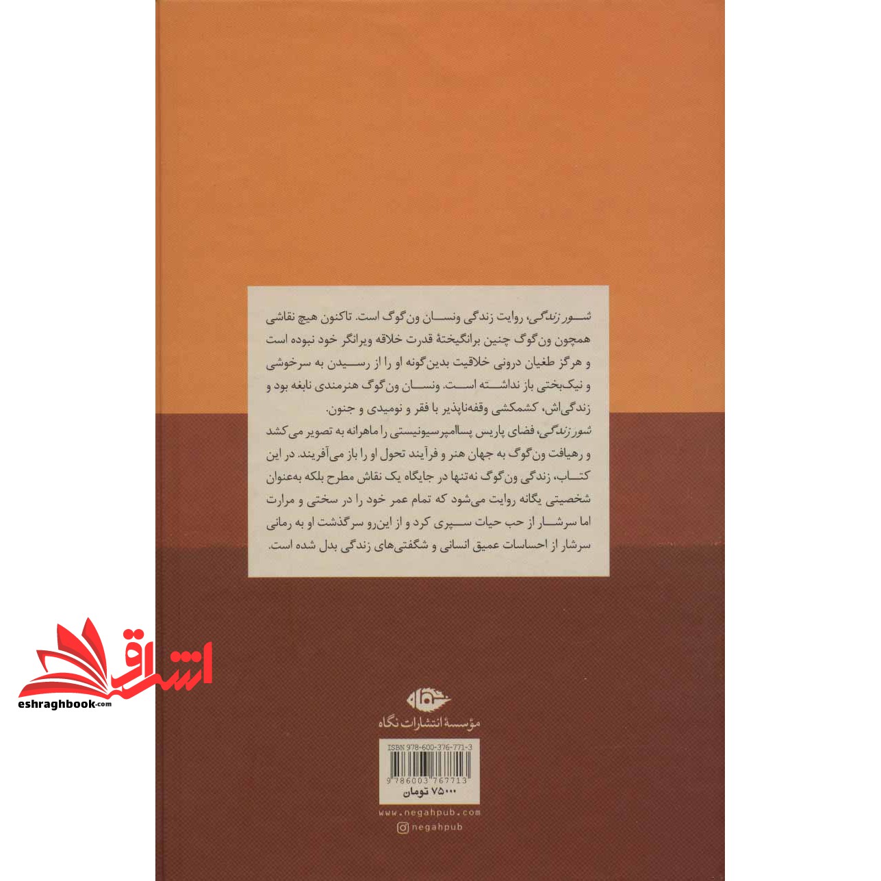 کتاب شور زندگی - داستان رنج ها و تلاش های نابغه ای که دیوانه اش می پنداشتند
